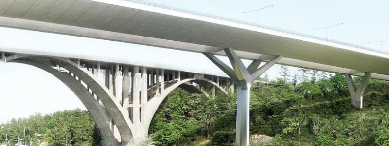En broavgift kommer senare att införas. Foto: Trafikverket
