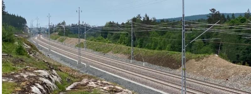 Projektet Mmedfinansieras av EU. Foto: Trafikverket