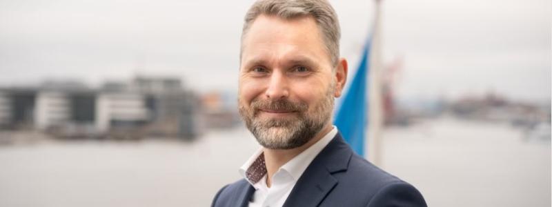 Edvard Molitor, Head of International Public Affairs & Sustainability på Göteborgs Hamn. Bild: Göteborgs Hamn.