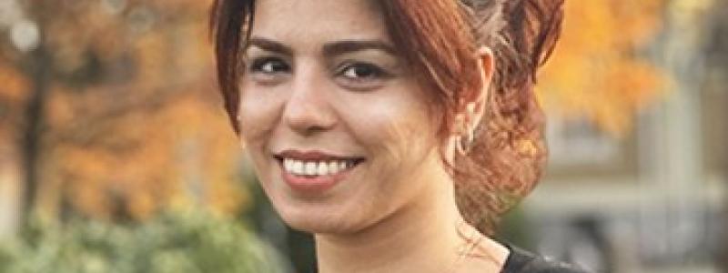 Den prisade Örebroforskaren Elham Rostami. Foto: Örebro Universitet
