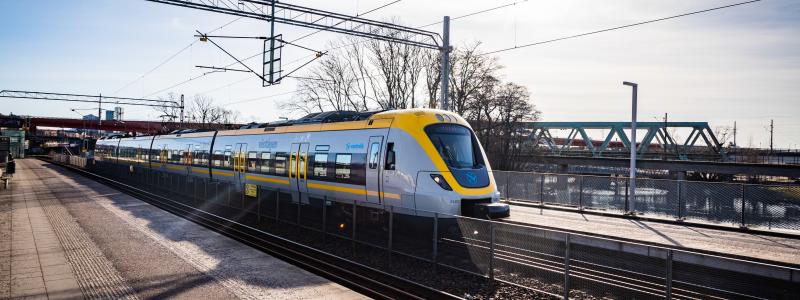 En del sträckor på Bohusbanan kommer att ersättas med buss under ett års tid. Foto: Eddie Löthman.