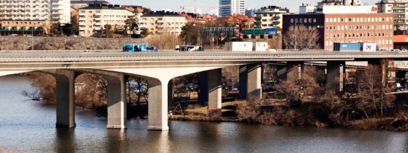 Essingebron. Foto: Trafikverket