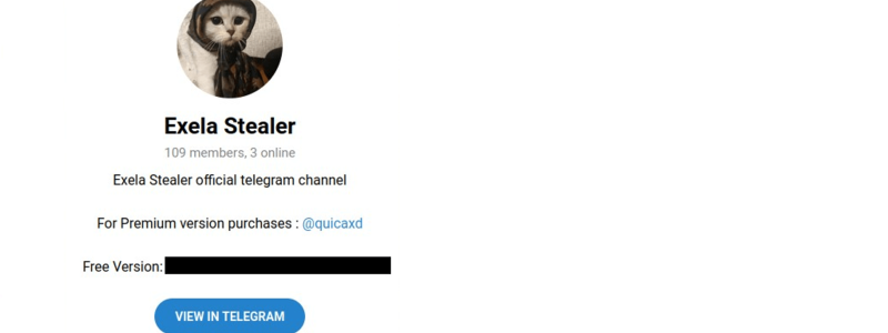 Den skadliga programvaran ExelaStealer är utformade för att stjäla känsliga data från kapade Windows-enheter.