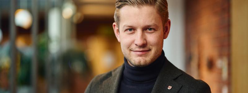 Adam Johansson. Foto: Pressbild