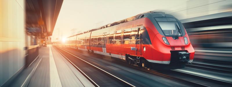 Digitala lager och uppkopplade sensorer används allt oftare vid järnvägen för att övervaka och förbättra befintlig infrastruktur. Foto: Fraunhofer Rail