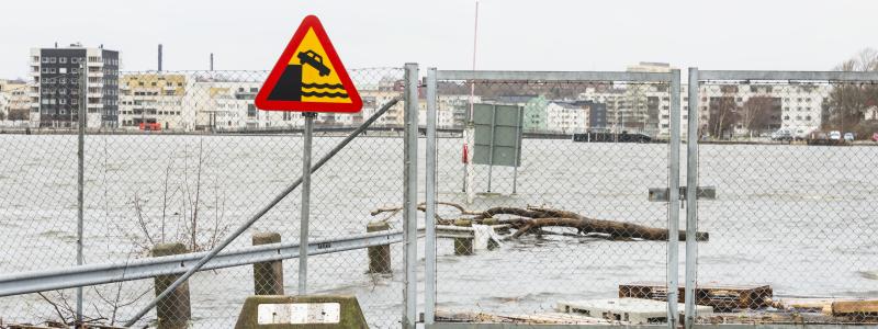 Översvämning. Pressbild: SGBC