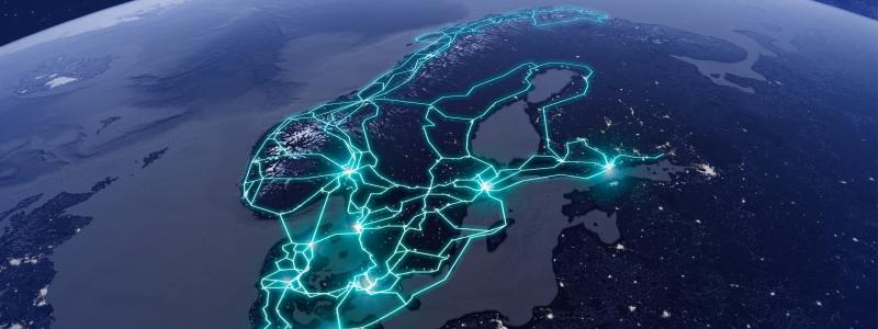Projektet ingår i GlobalConnects satsning på 3 000 km ny fiber i Norden. År 2024 färdigställde bolaget en större fiberkabel för datatrafik till och från regionen. Bild: GlobalConnect