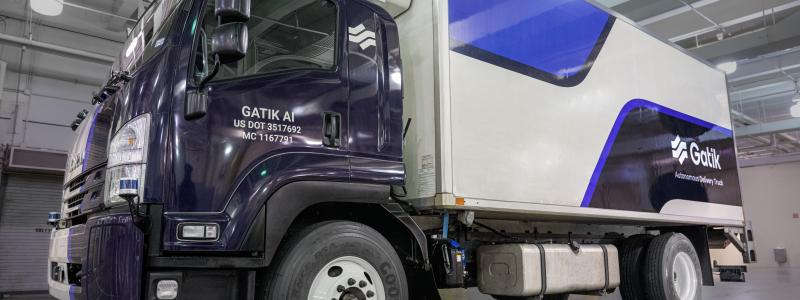 Goodyear och Gatik presenterar funktioner för beräkning av vägfriktionspotential för däck. Foto: Goodyear