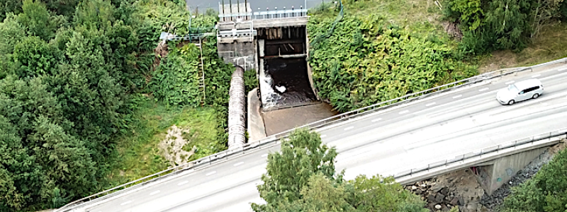 Gyttorps vattenkraftverk. Foto: Hagby Kraft:
