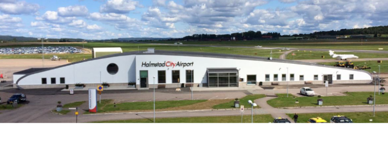 Halmstads flygplats Foto: Halmstads Flygplats AB.