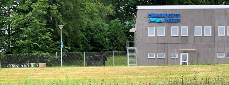 Hässleholms Vattens reningsverk. Foto: Hässleholm Miljö AB