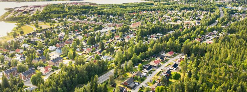 Vy över Klubbgärdet i Piteå. Foto: Henrik Stenberg/Unsplash