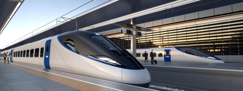 Illustration av en dröm eller framtida verklighet? Bild: HS2-projektet