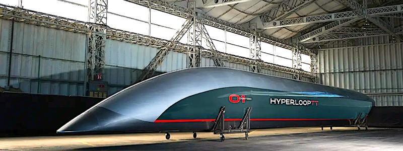 Hyperloop-systemet, som representerar en revolution inom rörbaserad transport, erbjuder en hållbar lösning för att minska reseavstånd mellan stadscentrum från timmar till minuter, vilket kan främja ekonomisk tillväxt i anslutna regioner samtidigt som det ersätter nuvarande transportmetoder med höga utsläpp. Foto: TT Hyperloop