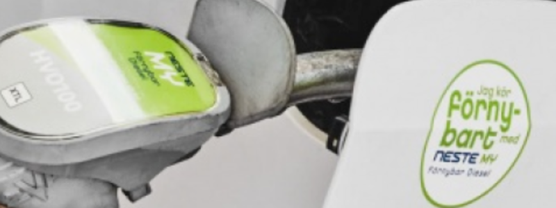 HVO100 har samma prestanda som fossil diesel. Foto: Neste