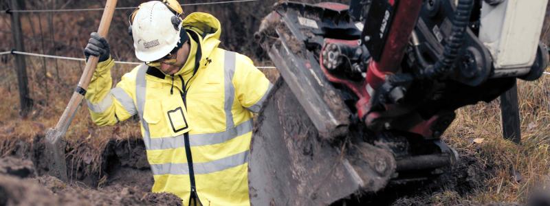 Genom samarbetsavtalet med GlobalConnect har Halland tagit klivet från nedflyttningsplats till pallplats i den nationella bredbandsrankingen. Foto: GlobalConnect