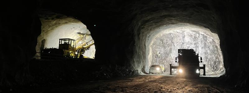 Bjerking har rekryterat medarbetare med större inriktning på berg och tunnelinfrastruktur. Foto: Bjerking