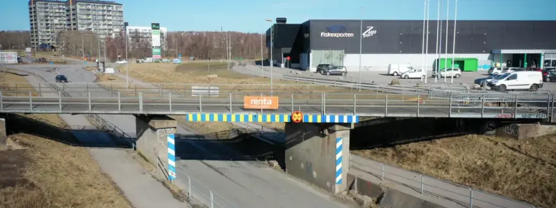 Varbergstunneln rivs. Foto: Implenia Sverige AB