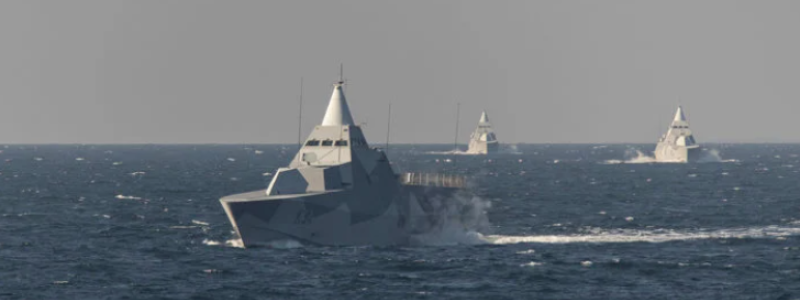 Korvetter av Visbyklass kommer att delta. Foto: Jimmie Adamsson/Försvarsmakten.