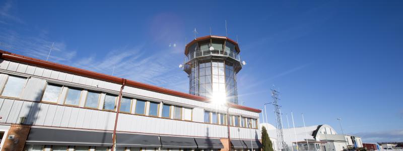 2022 var ett positivt år för Jönköping Airport. Foto: Jönköping Airport AB