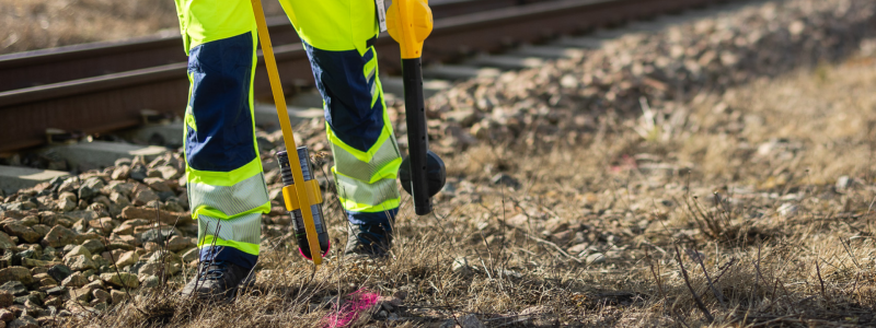 Kabelanvisning. Foto: Geomatikk