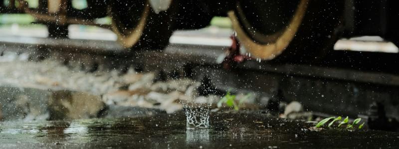 När spårfordon passerar snäva kurvor kan ett högfrekvent gnisslande ljud uppstå, så kallat kurvskrik. Foto: ereng hu/Unsplash