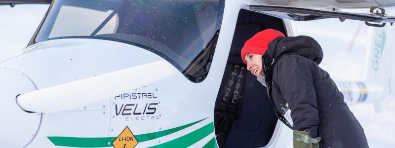 På Skellefteå Airport finns en unik möjlighet att höja kunskapsnivån genom praktiskt arbete i en verklig miljö. Foto: Skellefteå Science City