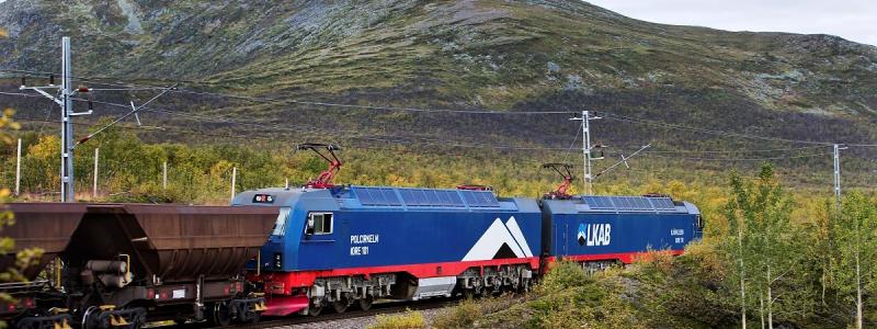 LKAB tvingades ställa in drygt 1000 tågtransporter 2022.
FOTO: LKAB