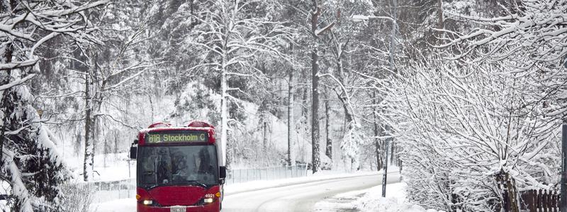 Kraftig minskning av kollektivtrafiken under pandemin visar ny rapport från Transportstyrelsen. Bild: Liza Simonsson.