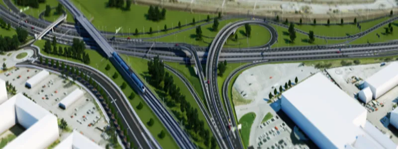 Klart med nästa stora del av projektet Lundbyleden. Foto: Trafikverket