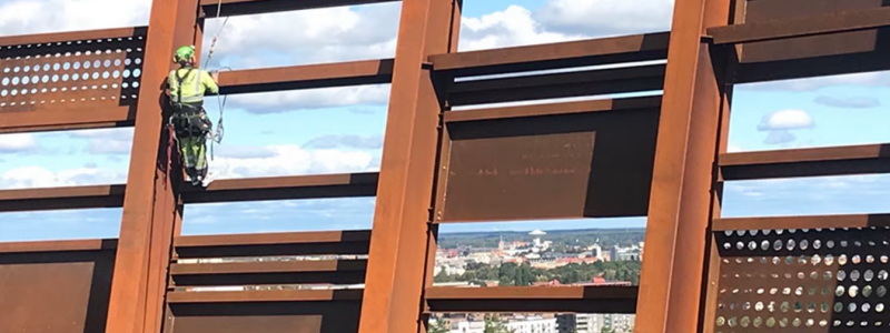 NCC och Örebro kommun oense om slutbesiktning av vattenreservoaren Lyra. Foto: Örebro kommun