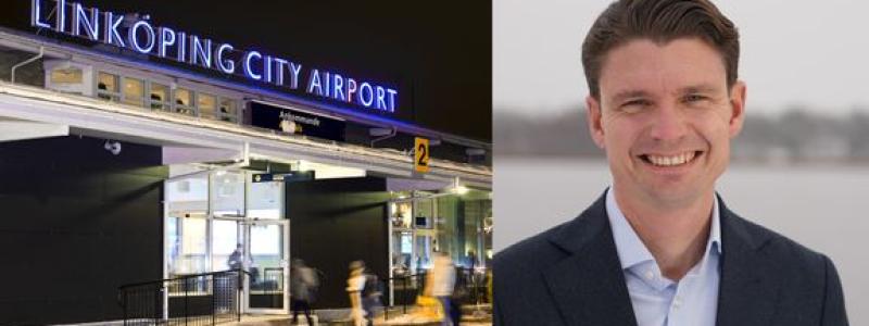 Magnus Grimhed. Foto: Linköping City Airport