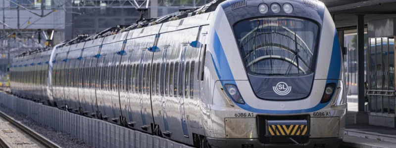 Utbyggnaden av sträckan Tomteboda–Kallhäll är en del av Trafikverkets modernisering av järnvägen. Foto: Trafikverket