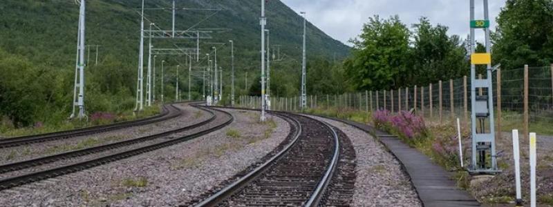 Malmbanan, Boden-Riksgränsen. Foto: Trafikverket