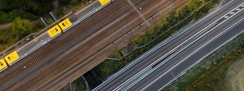 Markarydsbanan, Knäred och Veinge Foto: Trafikverket