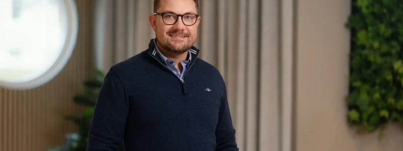 Michael Fohlin, vd Holtab. Pressbild: Holtab