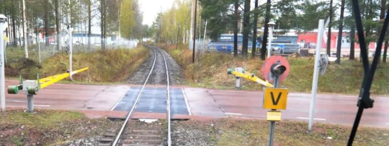 Morastrand-Lomsmyren, Mora - elektrifiering av järnväg Foto: Trafikverket