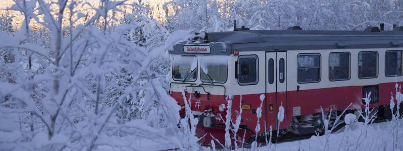 Möjligheten till alternativ finansiering öppnar nya möjligheter för en modernisering av Inlandsbanan.

FOTO: Inlandsbanan/Lena Koller
