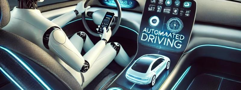 AIVOT-projektet samarbetar med det tyska AutoLog-projektet, som syftar till att automatisera körning i stora bilhamnar och terminalområden. I projektet deltar bland annat Volkswagen Group Logistics, Deutsche Telekom och BIBA – Bremer Institut für Produktion und Logistik. AIVOT är det första initiativet inom Patrias eALLIANCE-program. Foto: Ai-producerad symbolbild, skapad av M.Björkman
