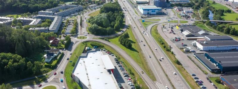 En av de största utmaningarna är att ta fram en lösning som inte påverkar angränsande detaljplaner. Foto: Trafikverket