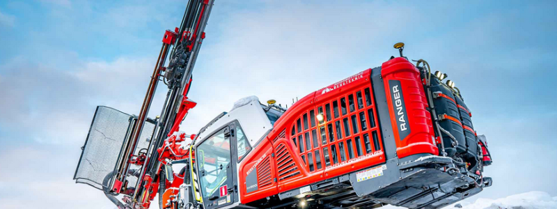 Nordisk Bergteknik är verksamt inom berghantering och grundläggning. Foto: Nordisk Bergteknik