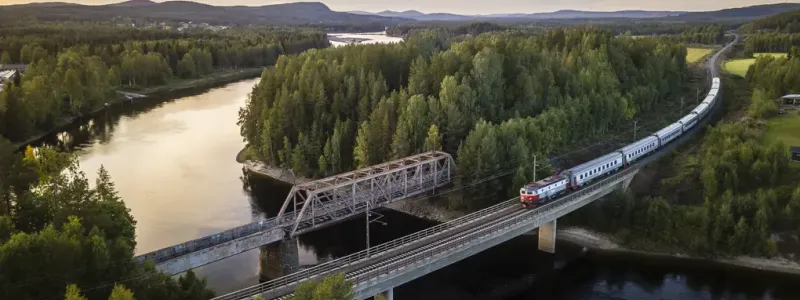 Trafikverket har fastställt den linje som ska ligga till grund för den fortsatta planeringen mellan Skellefteå Degerbyn och länsgränsen mot Norrbotten. Foto: Trafikverket