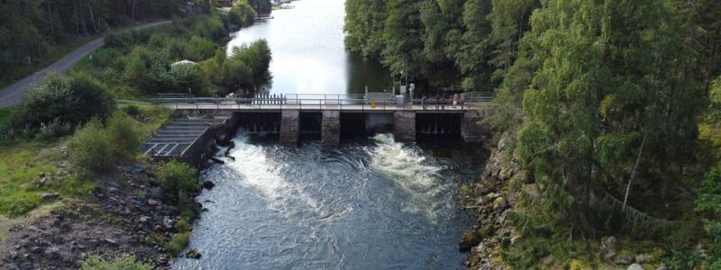 Nya fiskvägen i Laxberg. Foto: Tekniska verken