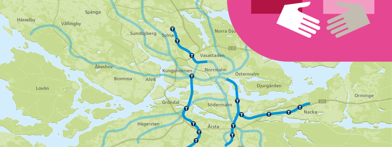 Förhandlingen inleddes i våras men avslutades utan resultat. Den återupptogs i september och har nu nått sin slutpunkt. Illustration: Region Stockholm/Martin Thelander/Maja Modén