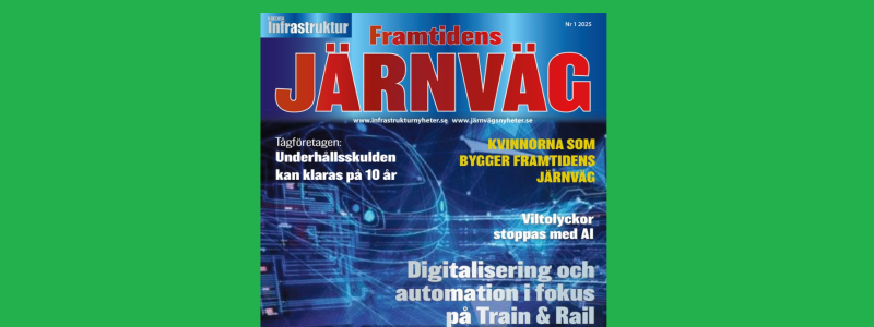 Framtidens Järnväg nr 1, 2025 (Förstasida)