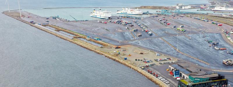 Trelleborgs Hamn. Foto: Actemium