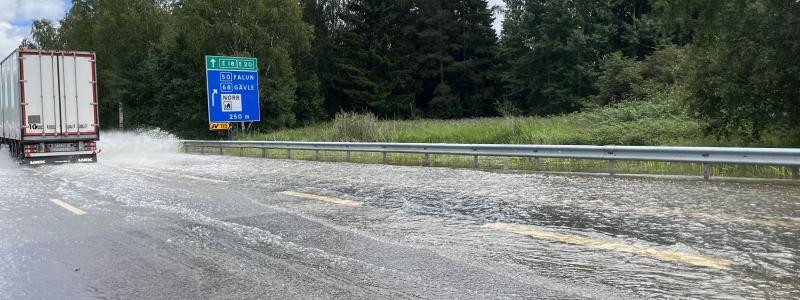 Översvämning i Örebro län. Foto: Länsstyrelsen Örebro län