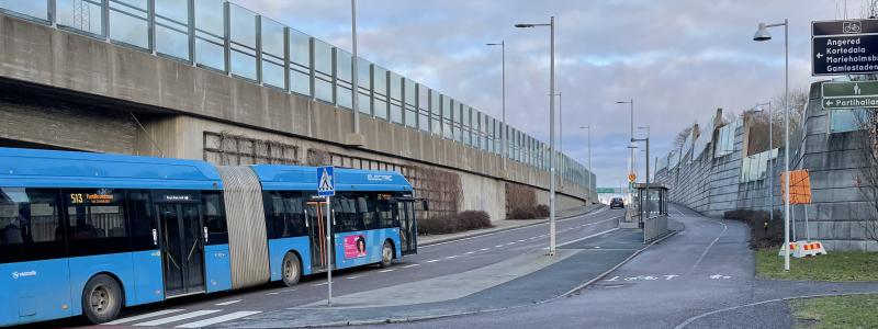 Trafiken under den här perioden påverkar samtliga trafikslag. Foto: Trafik Göteborg