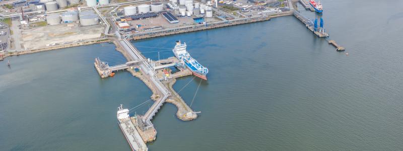 Göteborgs Energihamn. Foto: Foto Göteborgs Hamn AB