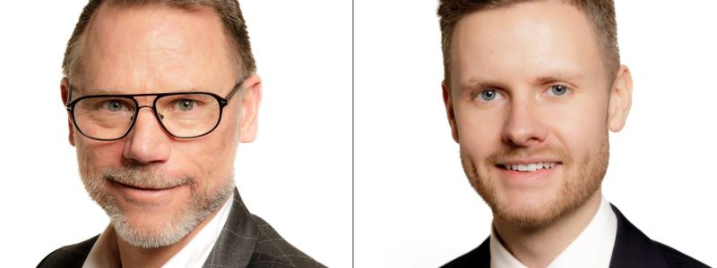 Andreas Svahn och Sebastian Cehlin. Foto: Mälardalsrådet